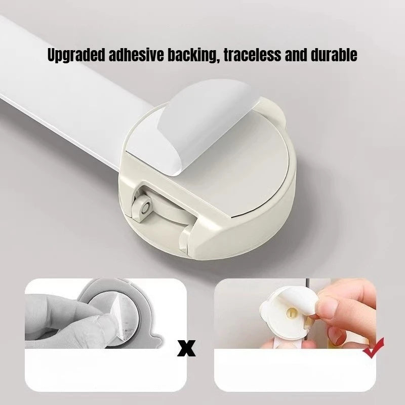 5/10PCS Baby Safety Locks Cabinet Locks Room Locks Drawer Locks Anti-Pinch Folio Locks Safety Protection Products