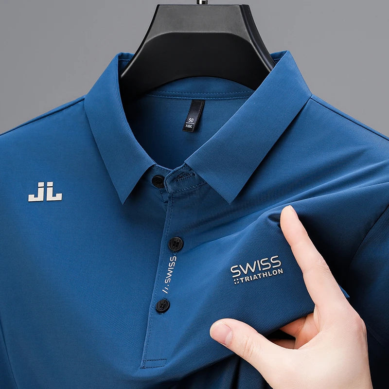 2026 New Men's Regular Fit Short Sleeve Polo Shirt Soft Comfortable Fabric Casual Sport Summer Fashion Top Tee