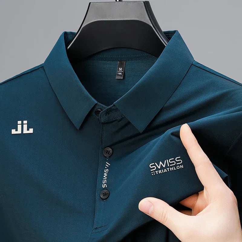 2026 New Men's Regular Fit Short Sleeve Polo Shirt Soft Comfortable Fabric Casual Sport Summer Fashion Top Tee