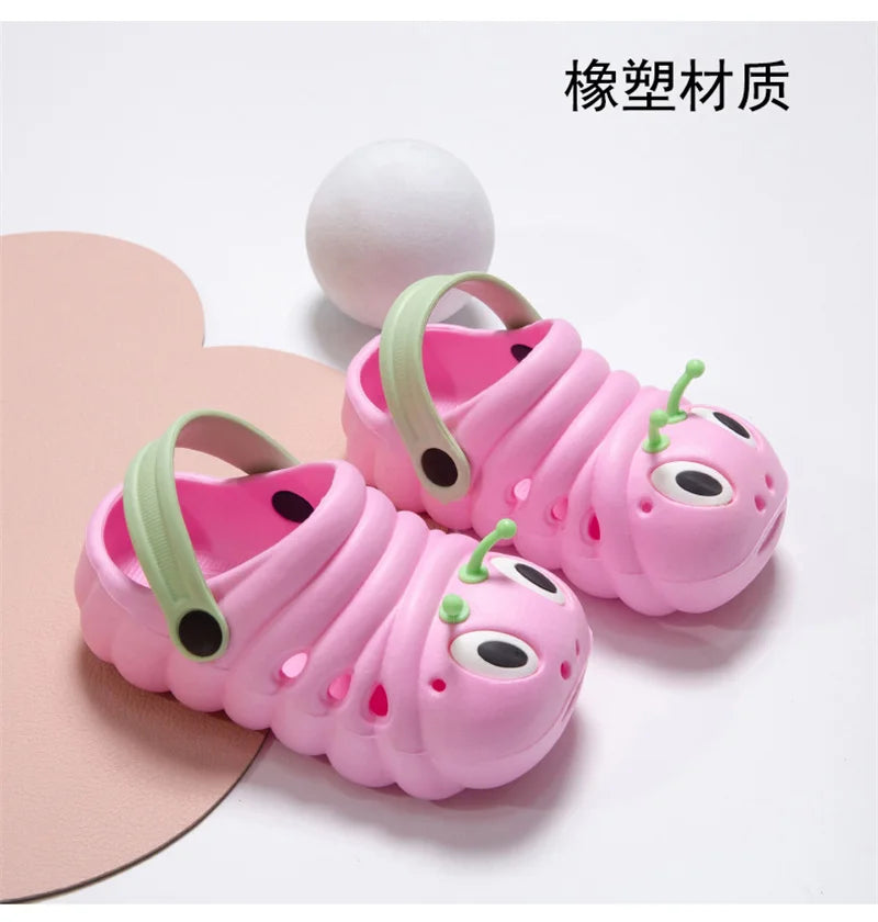 Toddler Kids Slippers Baby Floor Shoes Lightweight Flat Heels Outdoor Summer Infant Boys Girls Beach Pool Wrap Sandals
