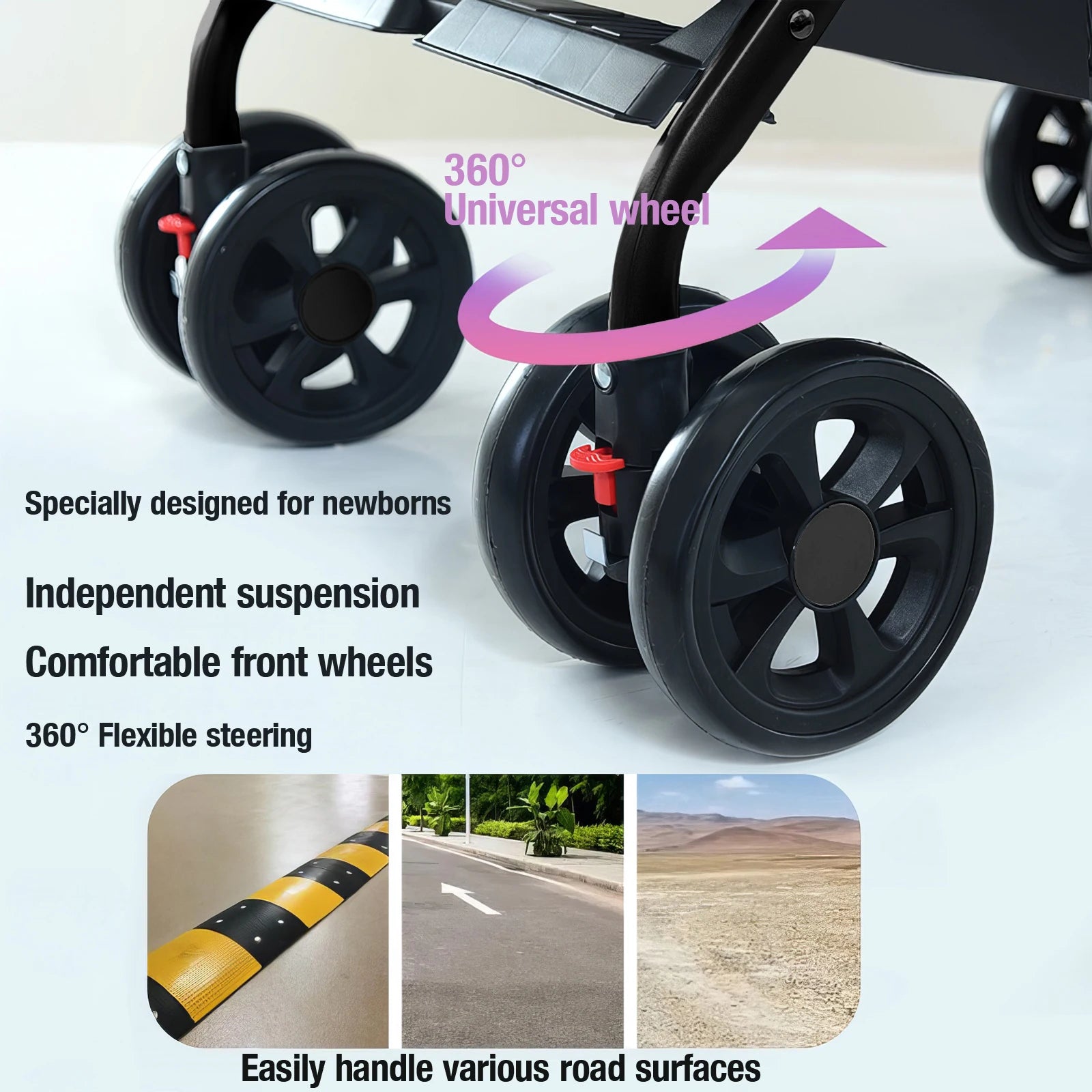 Stroller for baby stroller 3 in 1 stroller with storage basket Light stroller baby cars baby accessories,pram for child car seat
