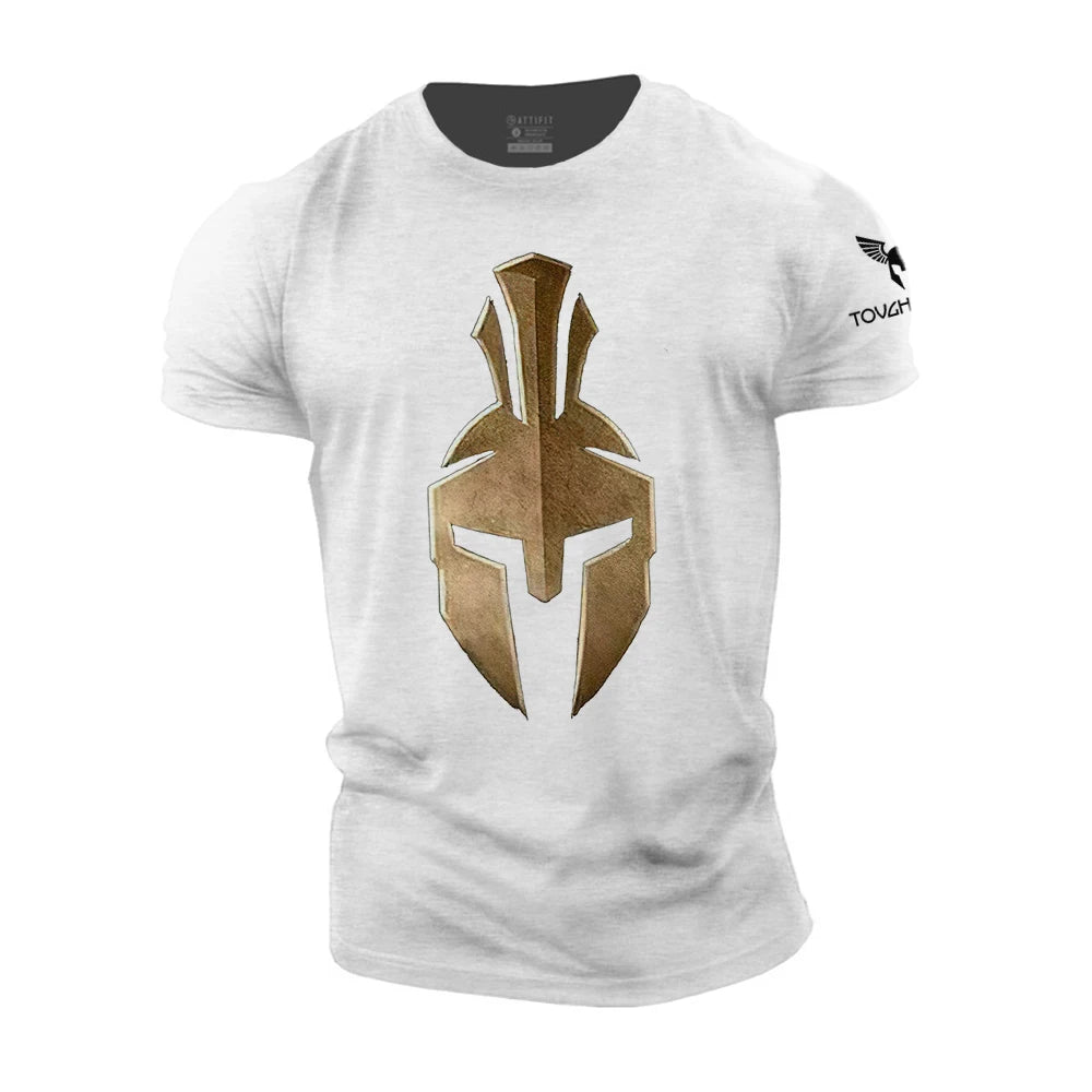 2023 Super New Spartan Warrior Fitness Sports 3D Printed T-shirt Unisex Short Sleeve Breathable Outdoor Casual Street Top 6XL