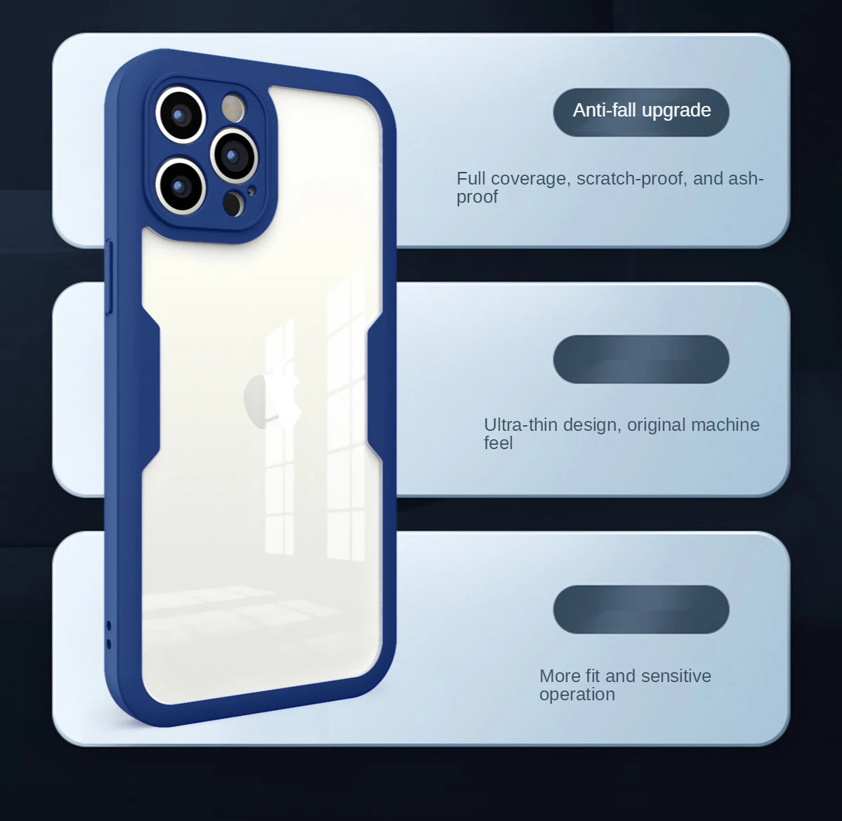 360 Full Body Protection Transparent Phone Case For iPhone 17 16 15 14 Pro Max 11 12 13 X XR XS 7 Soft Front Screen Bumper Cover