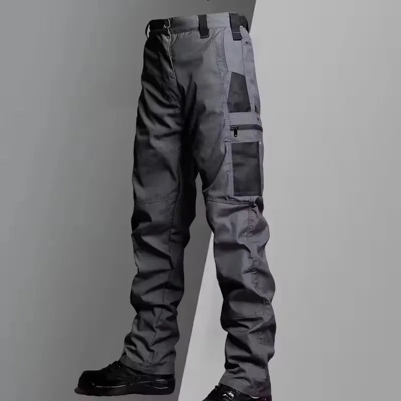 Tactical Waterproof Sets Men Wear Resistant Combat Training Suit Outdoor Multi-pocket Uniform Airsoft Camping Hiking Tracksuit