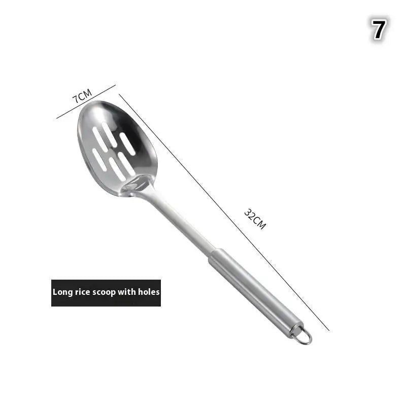 Utensils Dinnerware Cooking Tool Kitchen Gadgets Kitchen Cookware Cooking Utensils Stainless Steel Shovel Soup Spoon Turner
