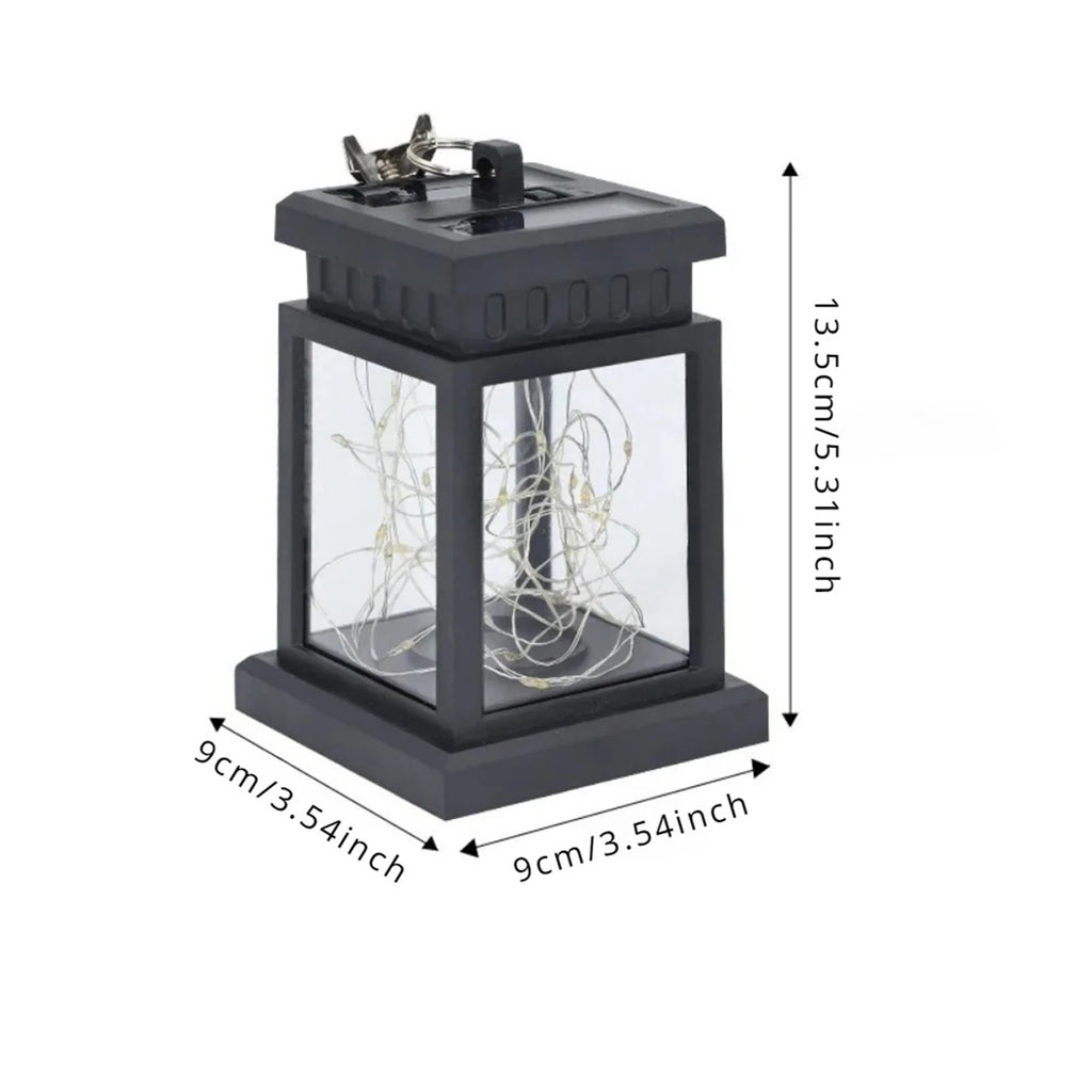 Outdoor Solar Garden Lights Solar Palace Lantern Lawn Landscape Hanging Atmosphere Candle Lamp Floor Yard Garden Decor
