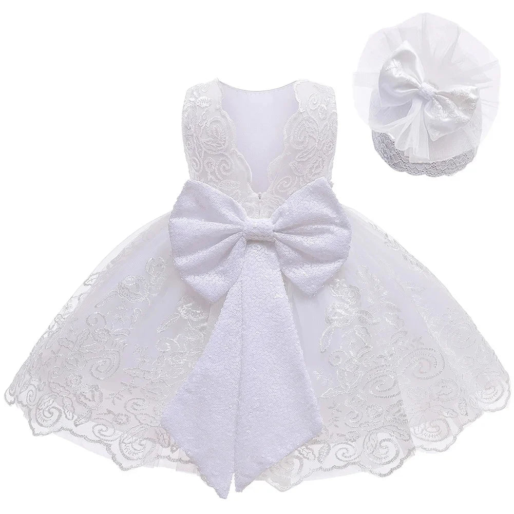 LZH Baby Girls Dress Newborn Clothes Princess Dresses For Baby 1st Year Birthday Dress Halloween Costume Infant Party Dress 0-2T