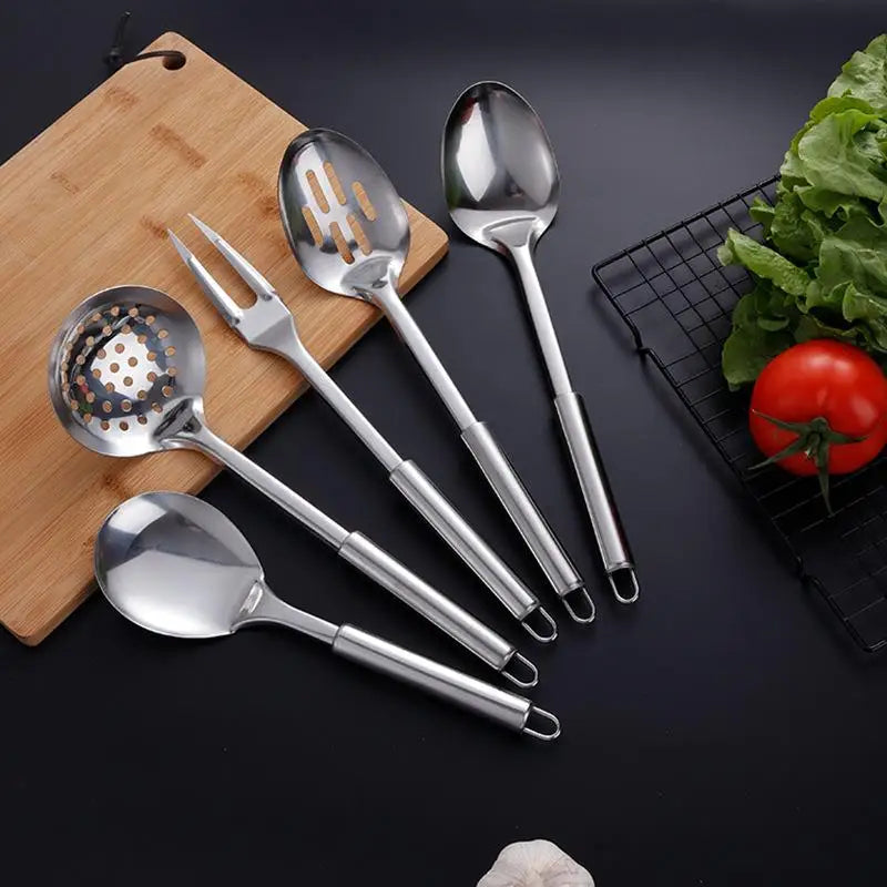 Utensils Dinnerware Cooking Tool Kitchen Gadgets Kitchen Cookware Cooking Utensils Stainless Steel Shovel Soup Spoon Turner