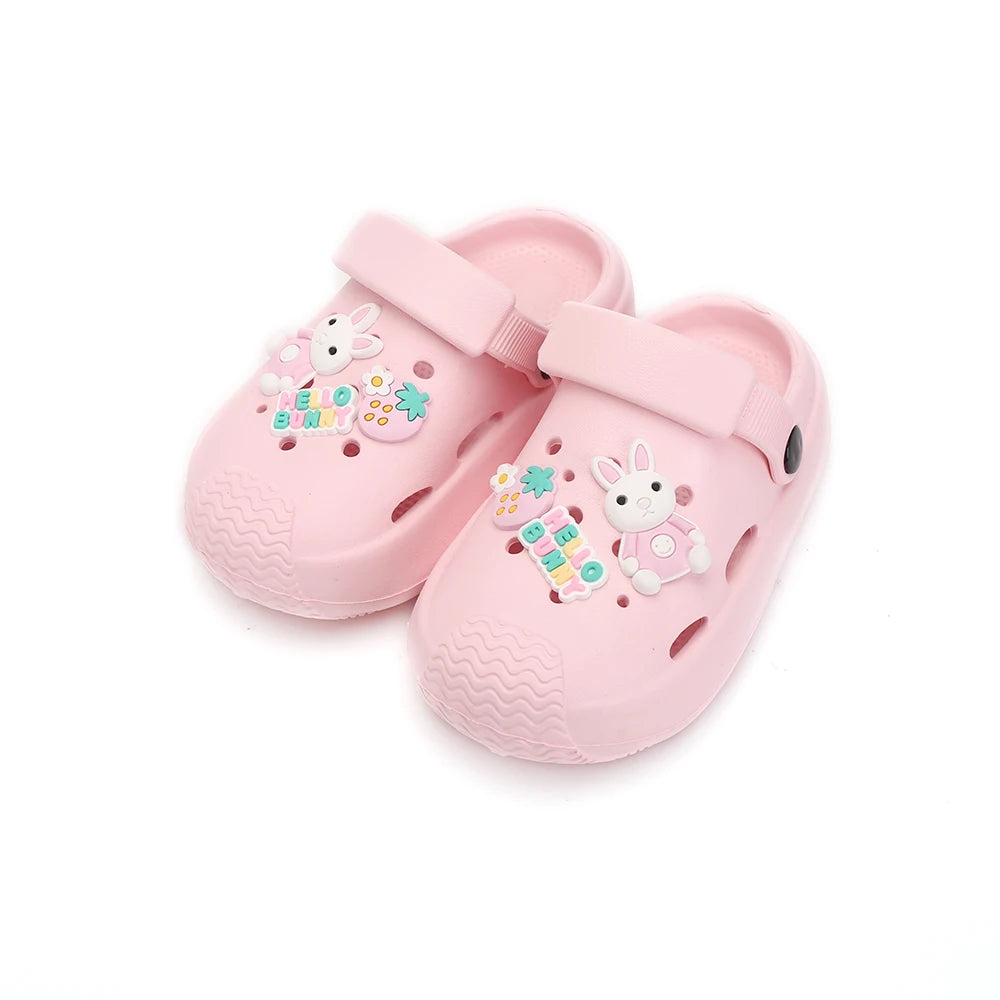 Slippers Baby Shoe Sandals Mules Breathable Girls Slippers with Soft Sole for Indoor Outdoor Activities and Anti-Slip Design