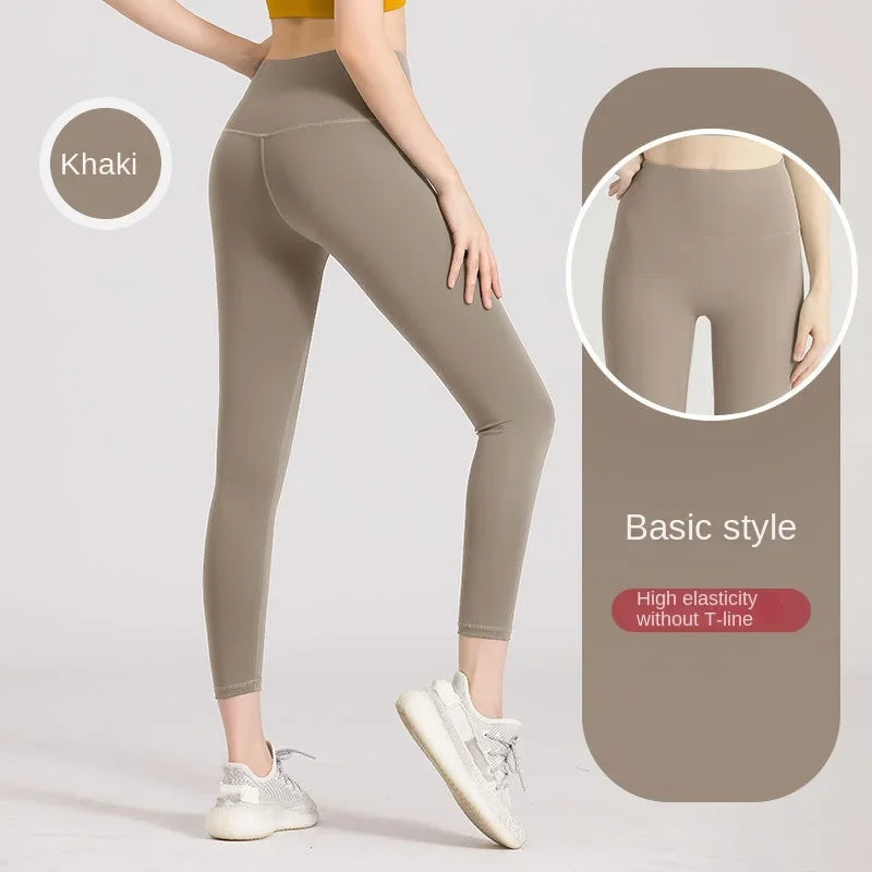 S-3XL Hot Sale Fitness Enggings Female Full Length Leggings Running Pants Comfortable and Formfitting Yoga Pants Look Slimmer