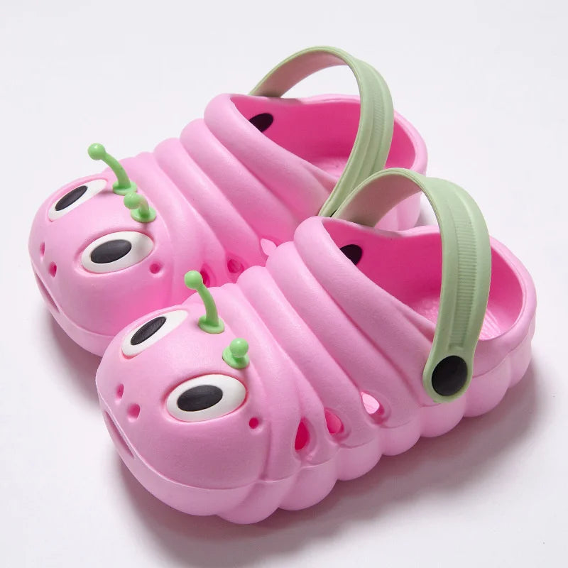 Toddler Kids Slippers Baby Floor Shoes Lightweight Flat Heels Outdoor Summer Infant Boys Girls Beach Pool Wrap Sandals
