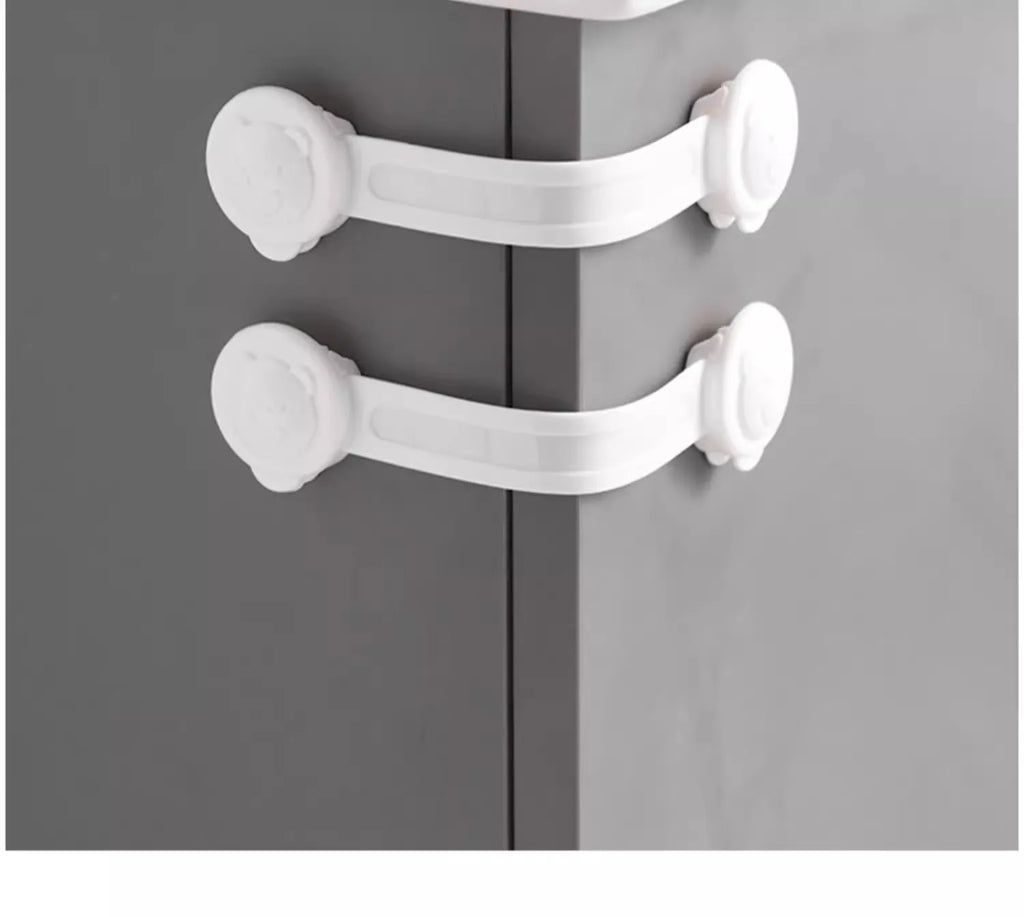 5/10PCS Baby Safety Locks Cabinet Locks Room Locks Drawer Locks Anti-Pinch Folio Locks Safety Protection Products
