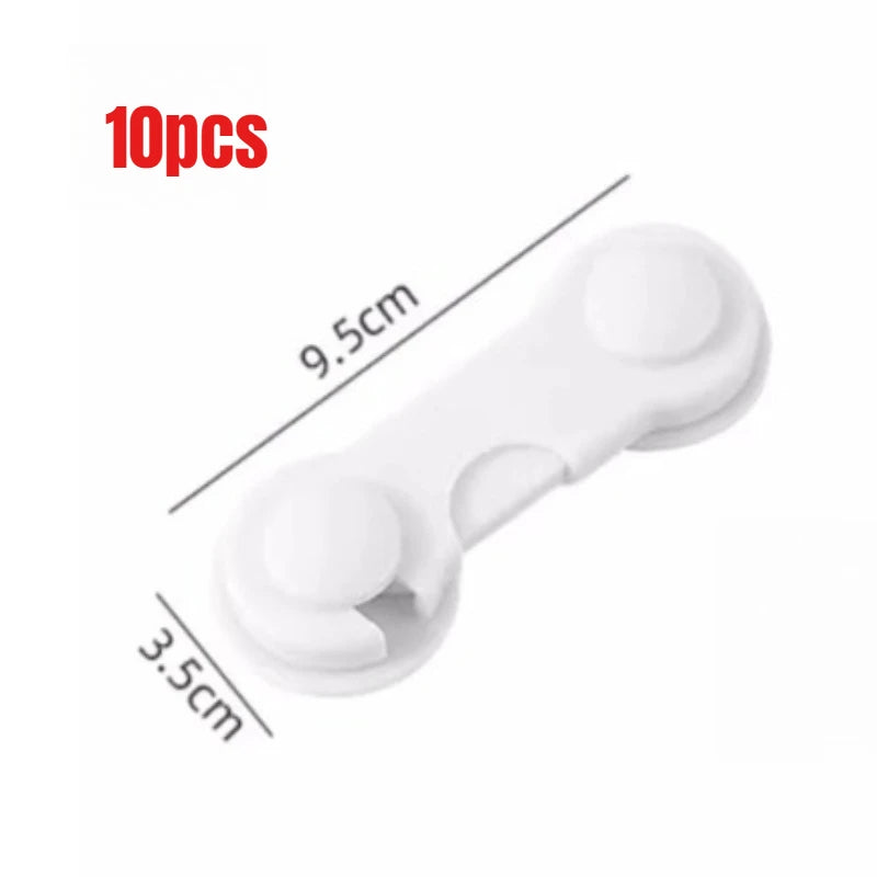 5/10PCS Baby Safety Locks Cabinet Locks Room Locks Drawer Locks Anti-Pinch Folio Locks Safety Protection Products