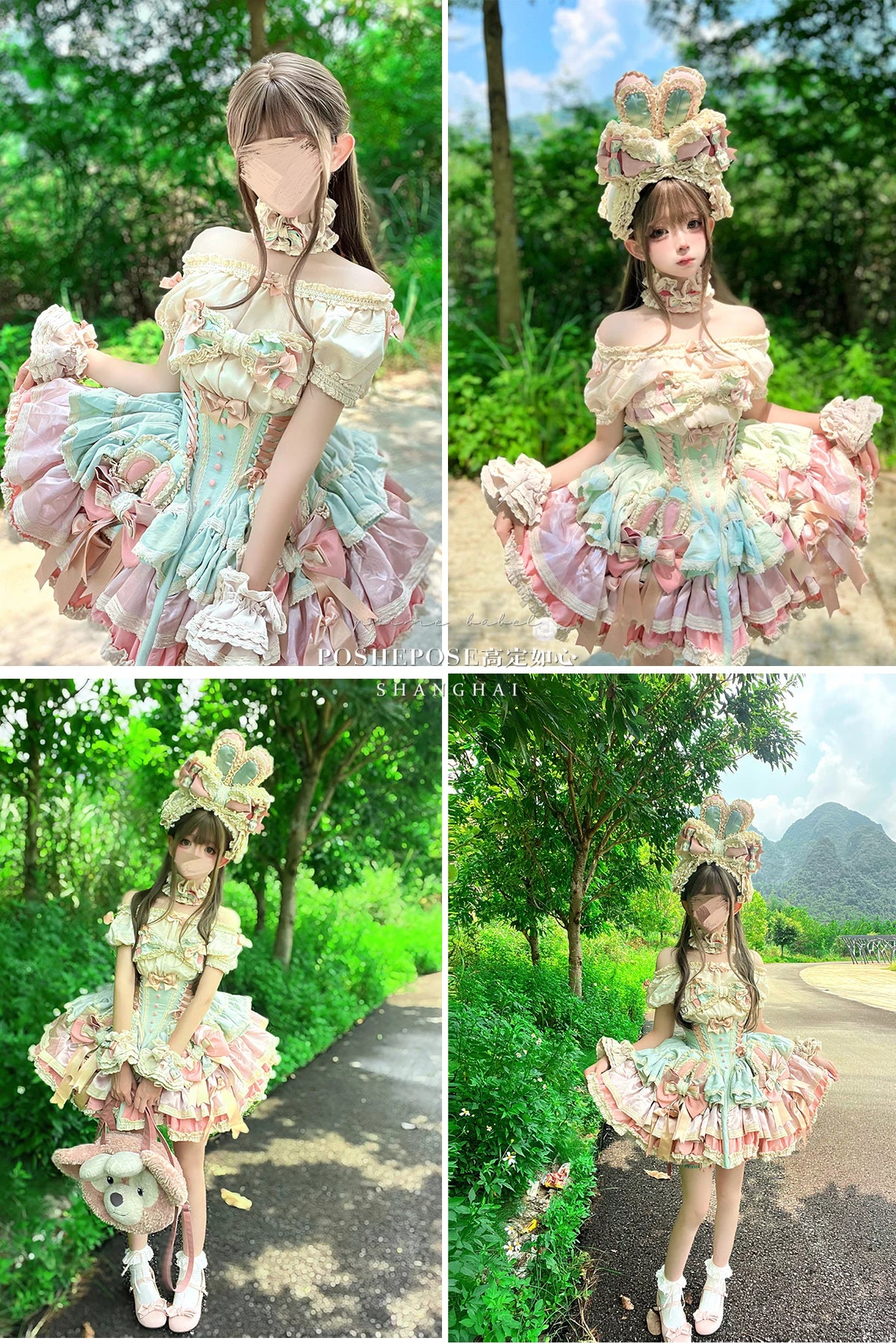 Heavy Industry Elegant Sexy Princess Birthday Dress 3D Big Bow Lace Edge Lace-up Slim Sweet Kawaii Lolita Ball Gown Dress Women