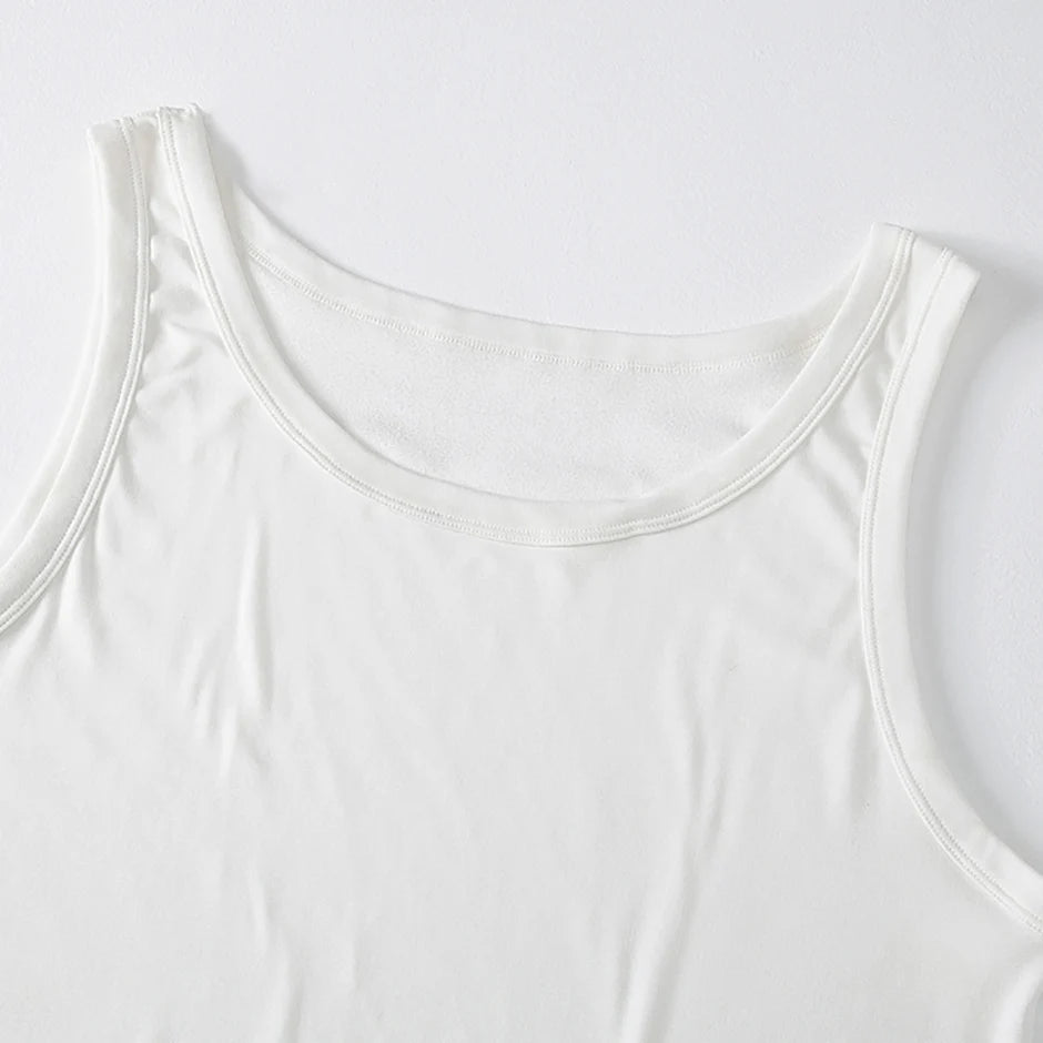 1/3 Piece Men's Classic Four Season Black And White Solid Color Narrow Shoulder Wide Shoulder Vest Comfortable Sportswear